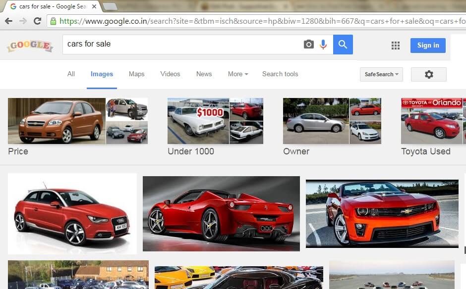 Google Images Search Results