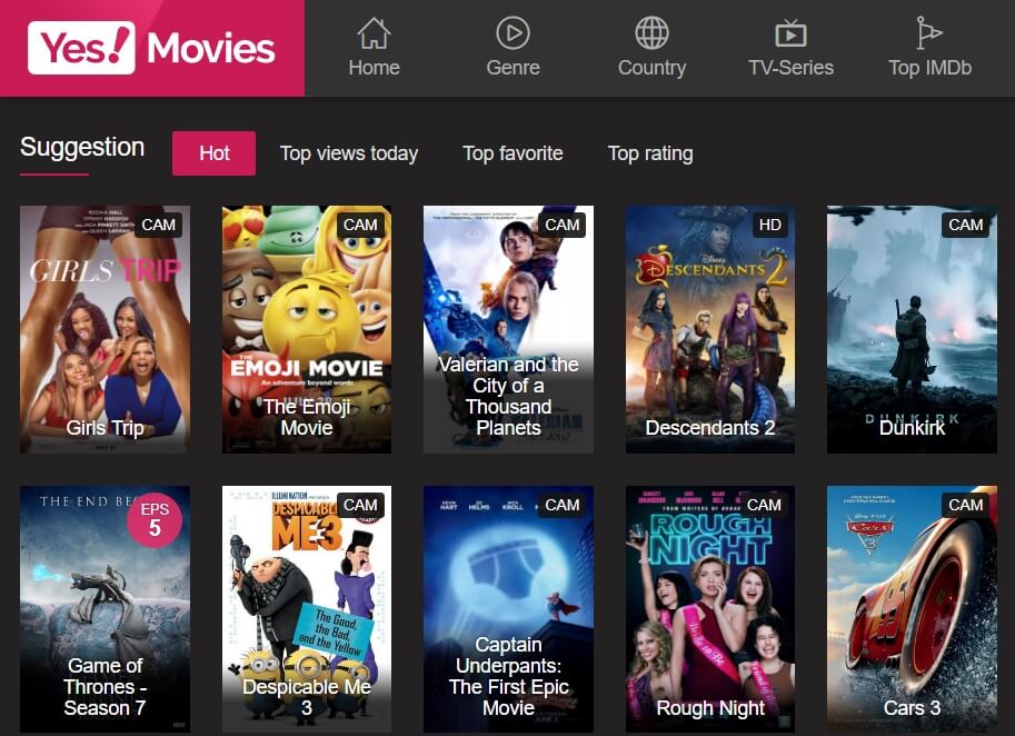 how to download movies from yesmovies.to