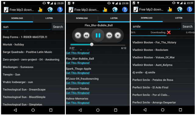 mp3 downloader free for android