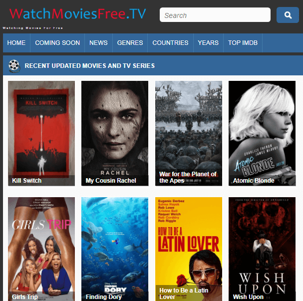 new free movie websites