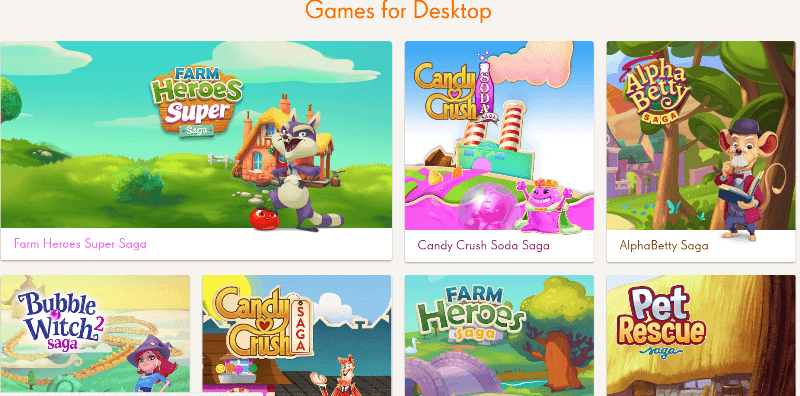 Free Games From King