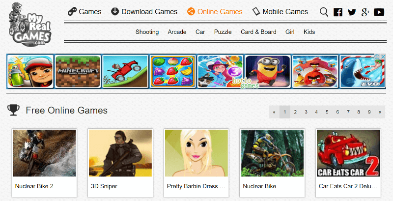 Free Online Real Games
