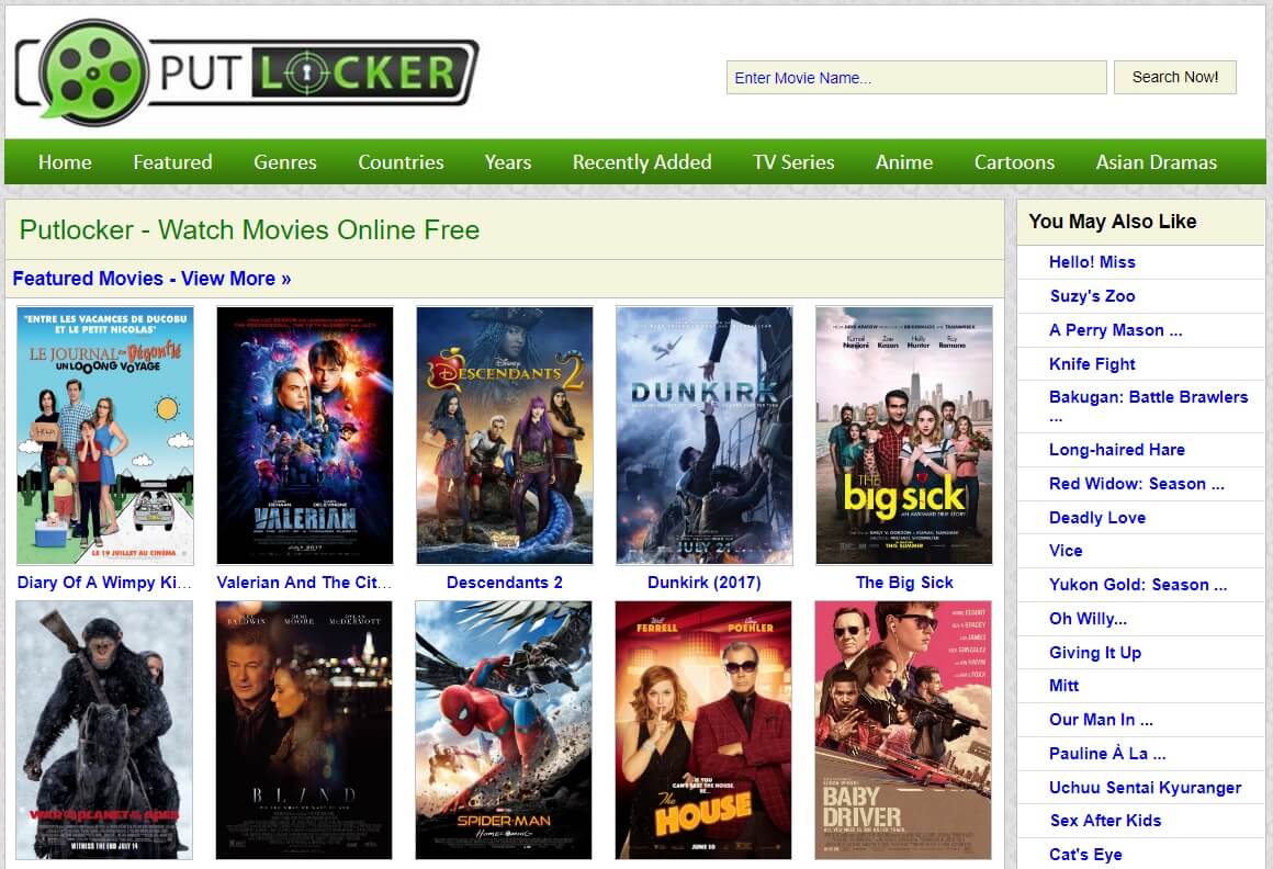 putlocker movies free