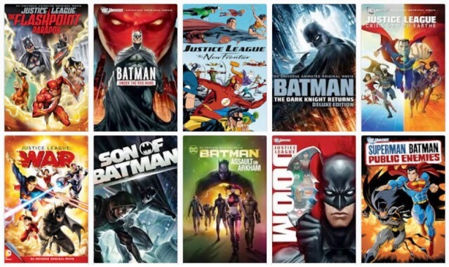 30+ DC Animated Movies to Free Download (Torrent) or Watch Online