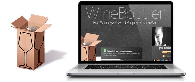 delete wine and winebottler for mac