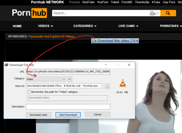 Free Download Porn Videos (in HD) using 5 Super Easy Ways