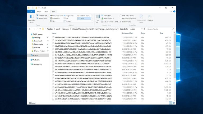 Windows 10 Wallpaper Folder - Supportive Guru
