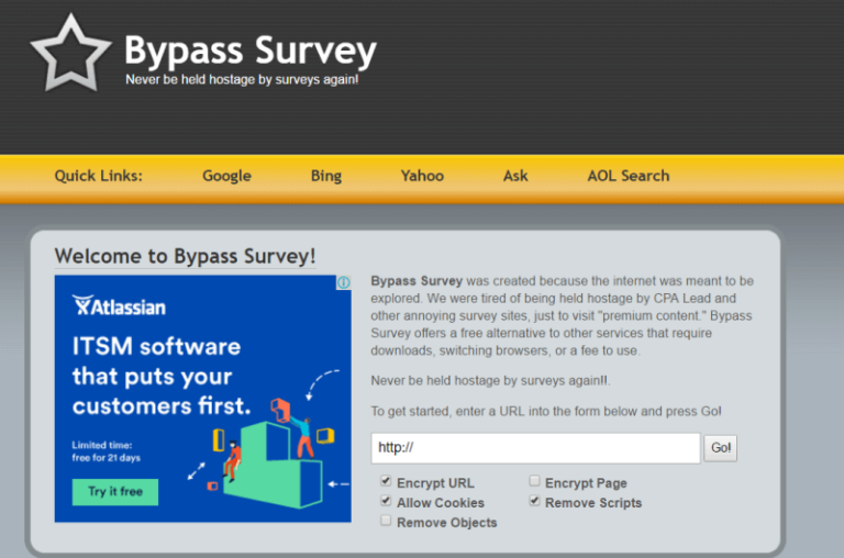 how to bypass human verification through surveys on sites