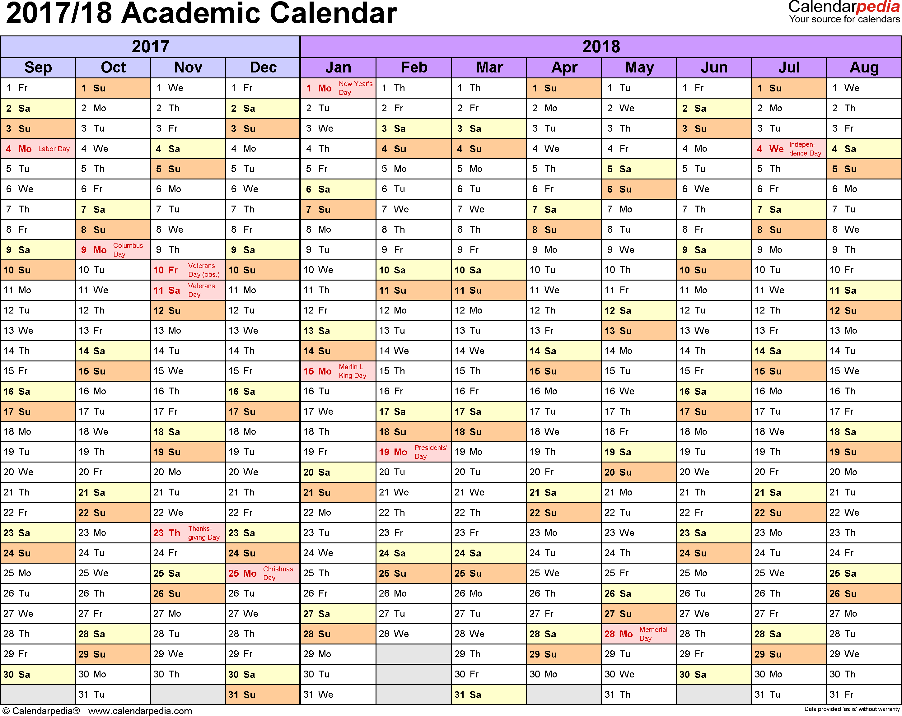 Calendar 2017: 50 Important Calendar Templates of 2017 ...