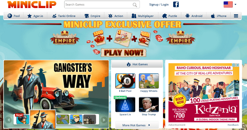 Miniclip online games free