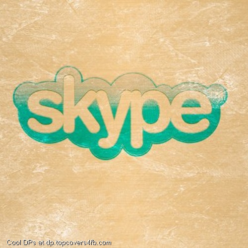 skype logo tumbler