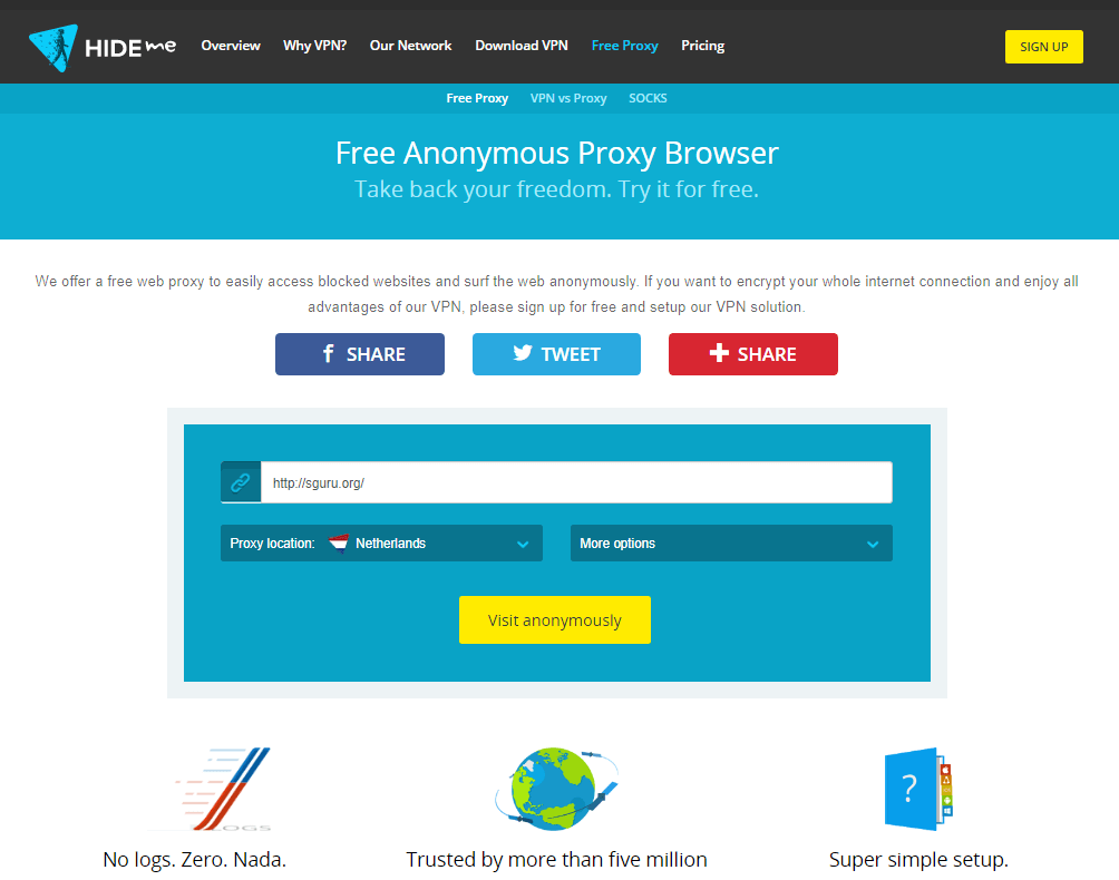 free proxy websites for videos