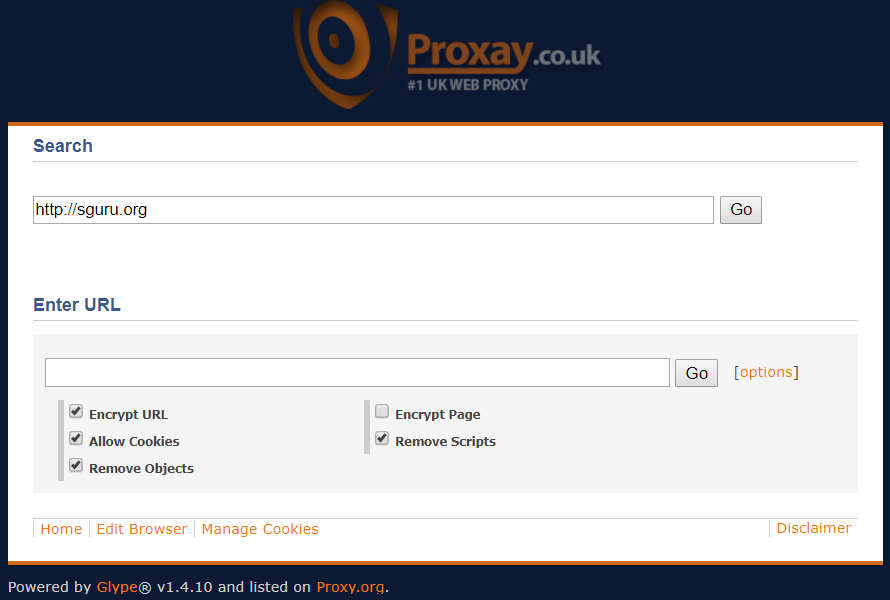 uk based web proxie