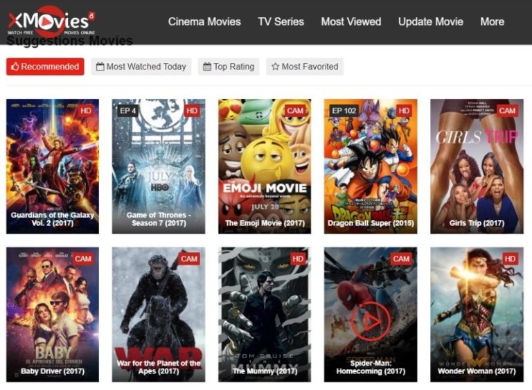 40 Sites Like XMovies8 to Watch Movies - XMovies8 Alternatives
