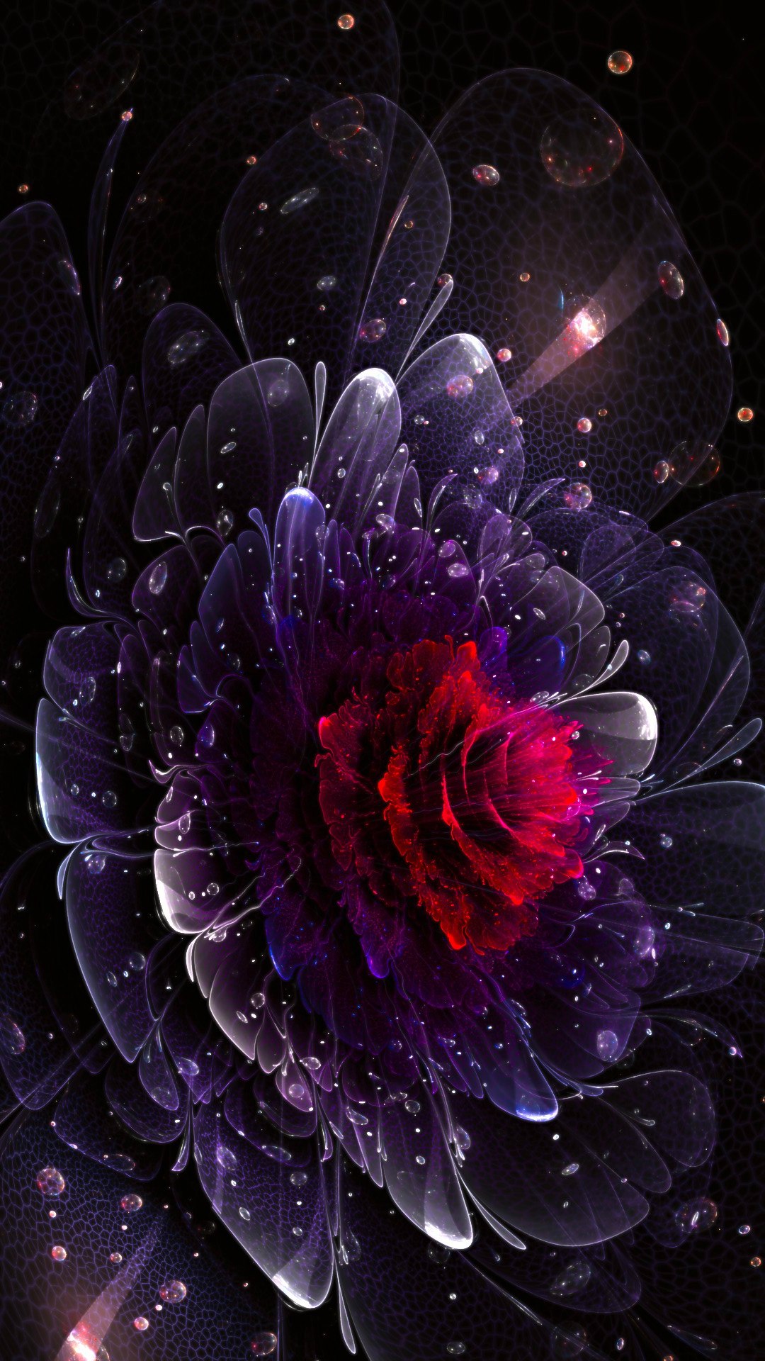 1080x1920 Wallpapers Flower Violet Abstraction Wallpaper 1080x1920 Supportive Guru