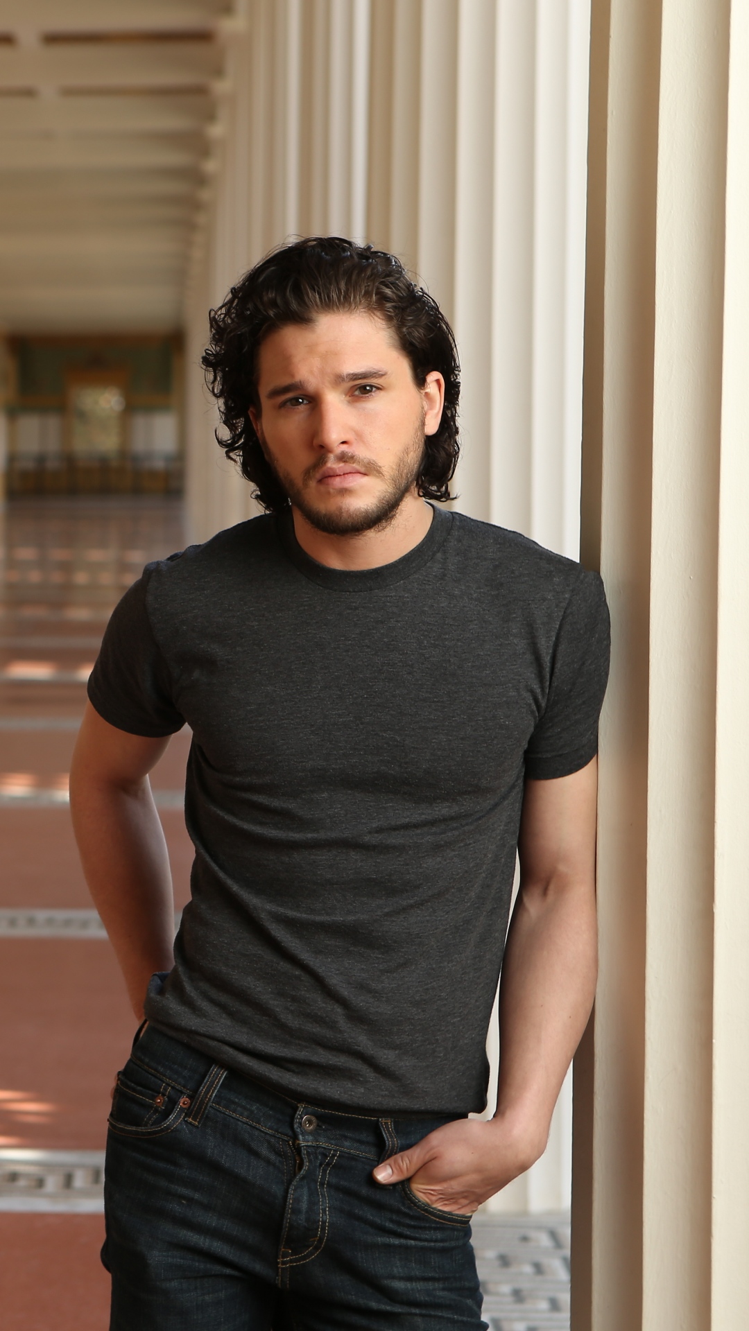 Actor Wallpapers kit harington man actor celebrity 100517 1080x1920