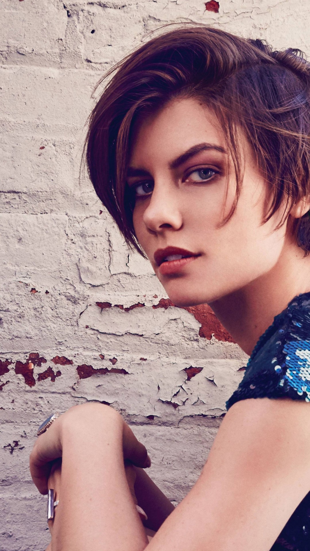 Actress Wallpapers lauren cohan actress short hair - Supportive Guru