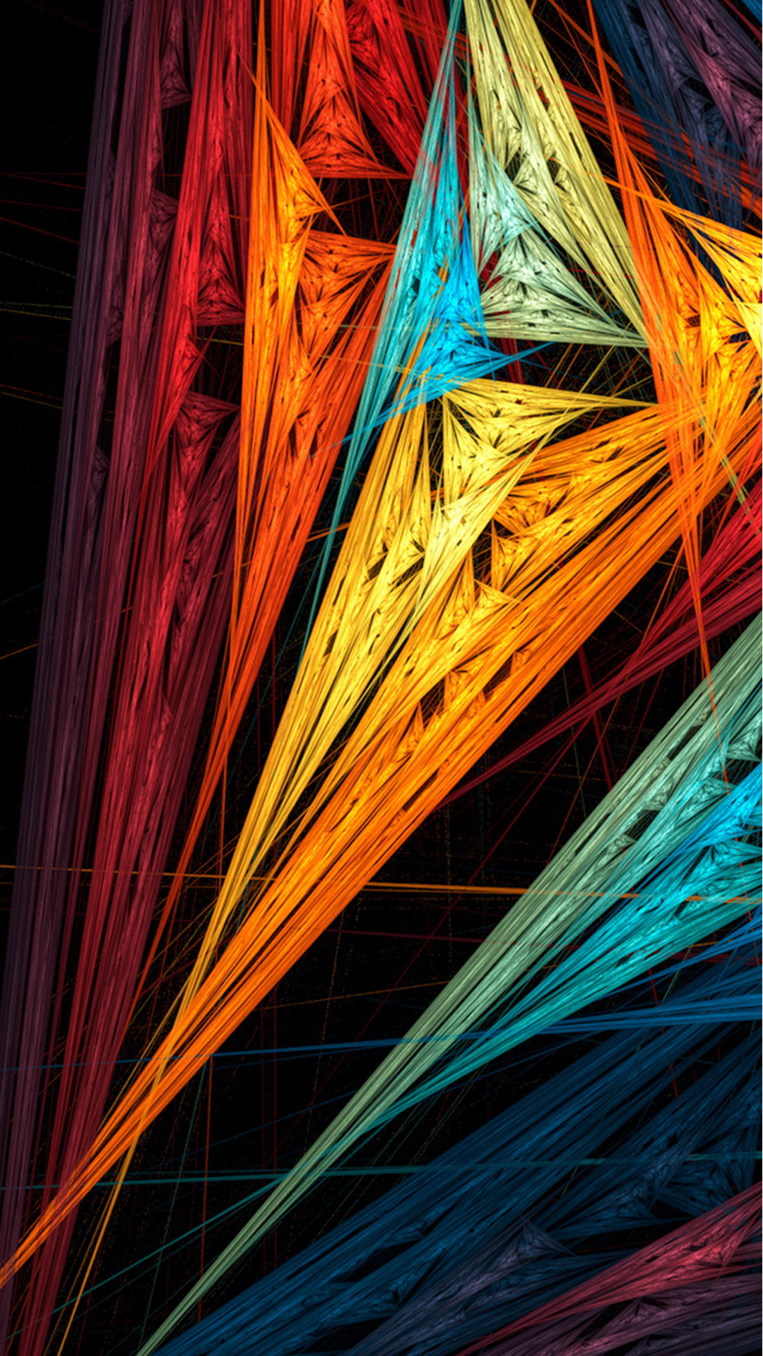 Beautiful Colorful Abstract Mobile Wallpaper - Supportive Guru