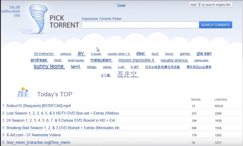 25 PickTorrent Proxy/Mirror Sites to Unblock PickTorrent.com