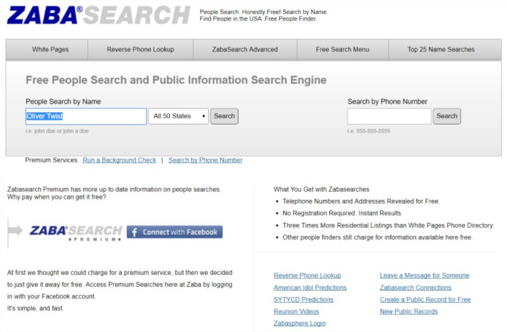 zabasearch zabasearch