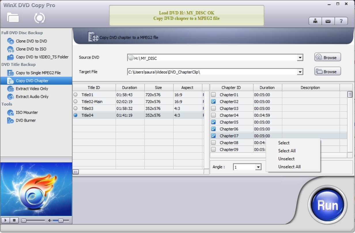 for android instal WinX DVD Copy Pro 3.9.8