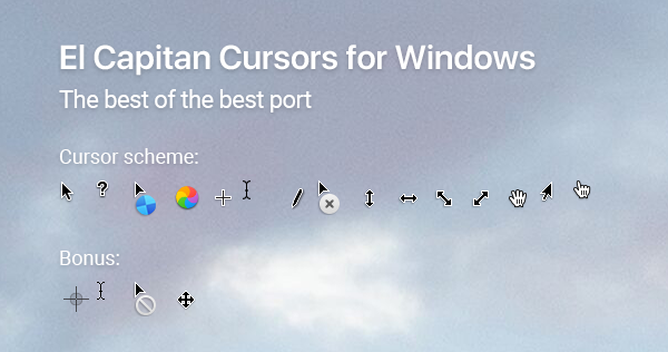 updated elcapitan cursors by in dolly d9tjaf2