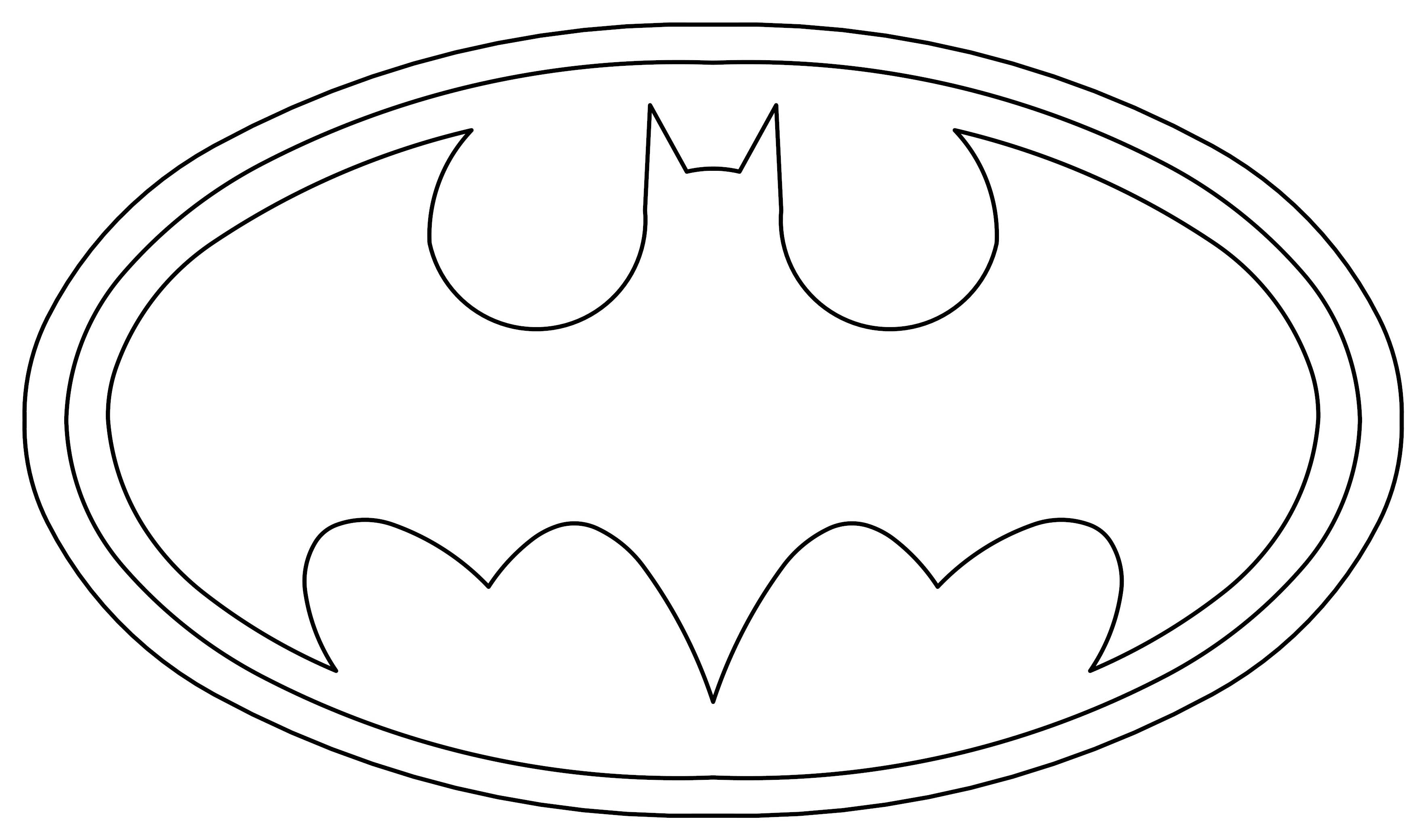 Download Batman-Logo-Coloring-Page - Supportive Guru