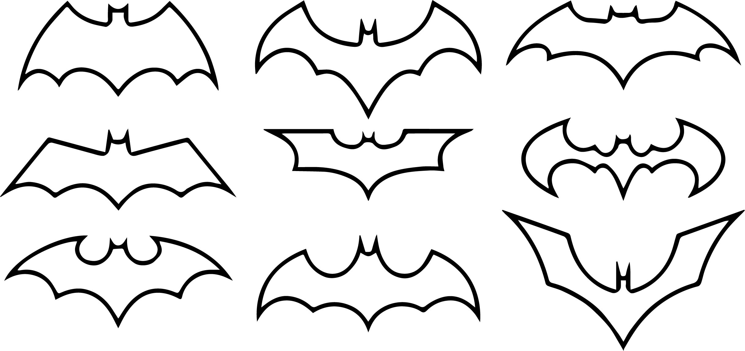 Download Batman-Symbol-Coloring-Page - Supportive Guru