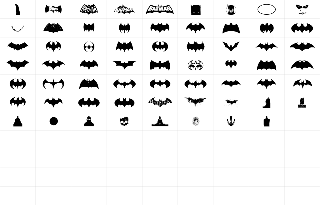 batman_evolution_logo_font – Supportive Guru