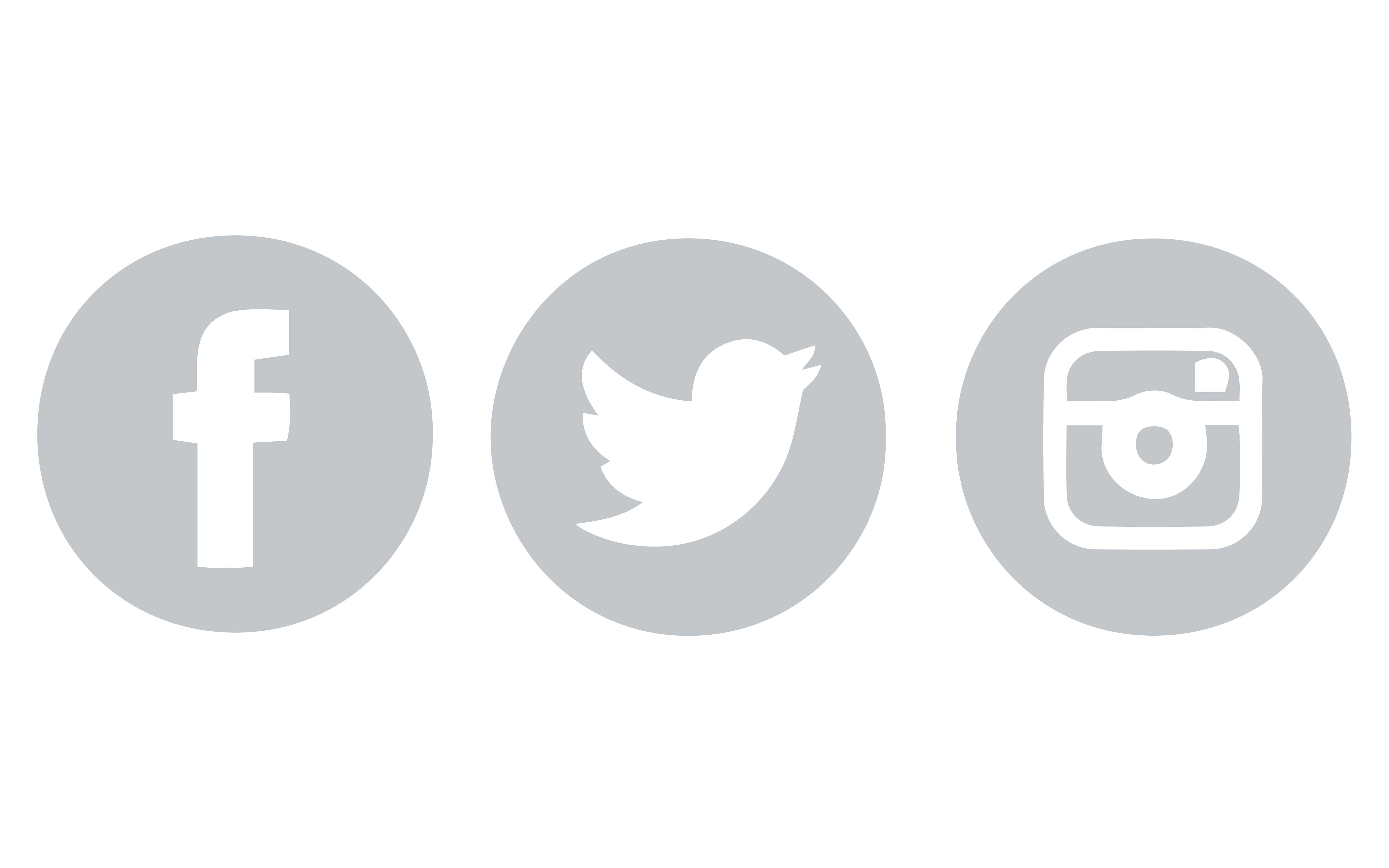 Facebook Instagram Twitter Logo Png White