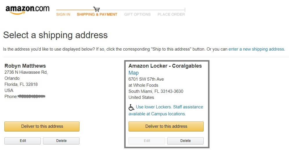 Amazon Locker 2000+ Locations in 50+ Cities of USA & Australia