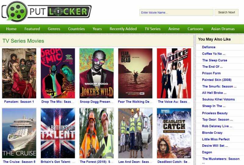 Putlocker TV Shows - Supportive Guru