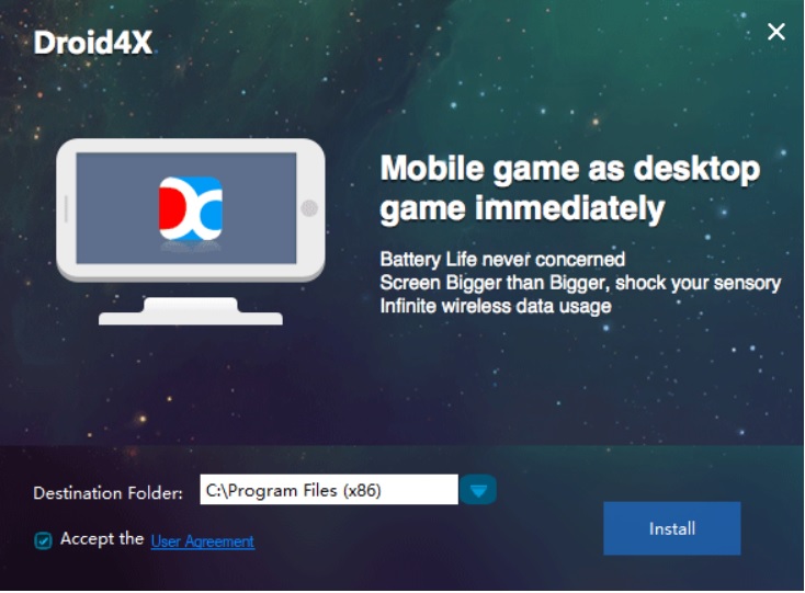 droid 4x emulator for mac