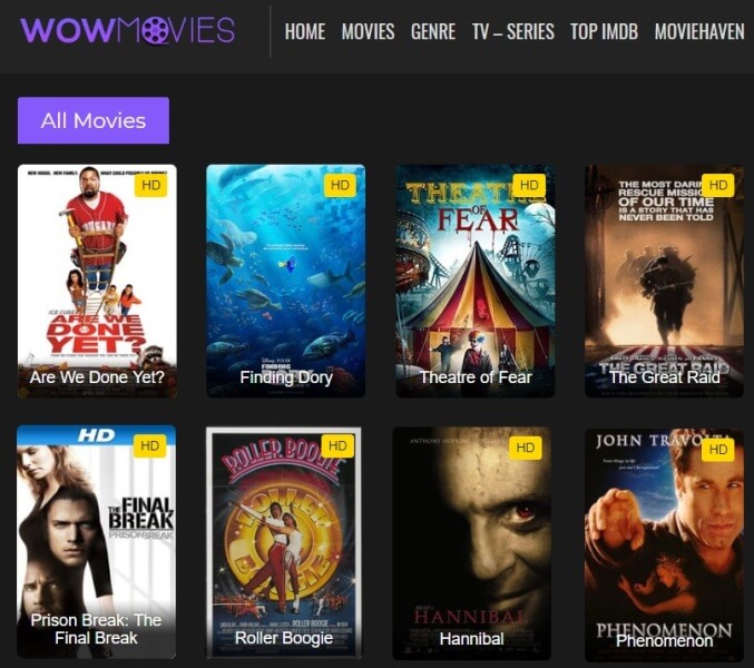 where can i watch movies free online without downloading