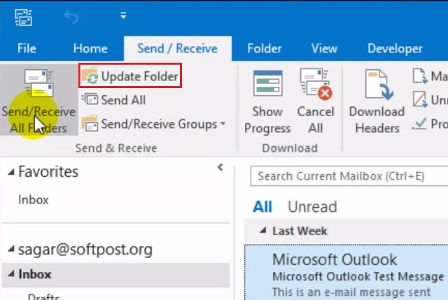 search mails at all folders outlook for mac