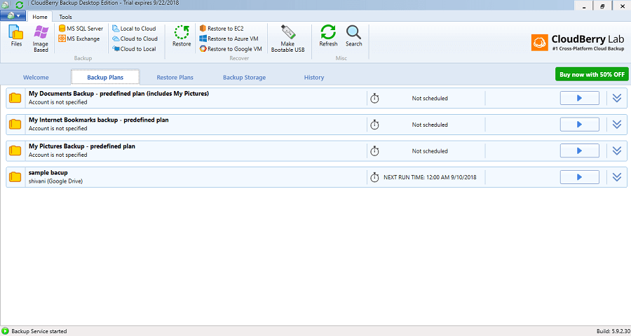 what is cloudberry backup