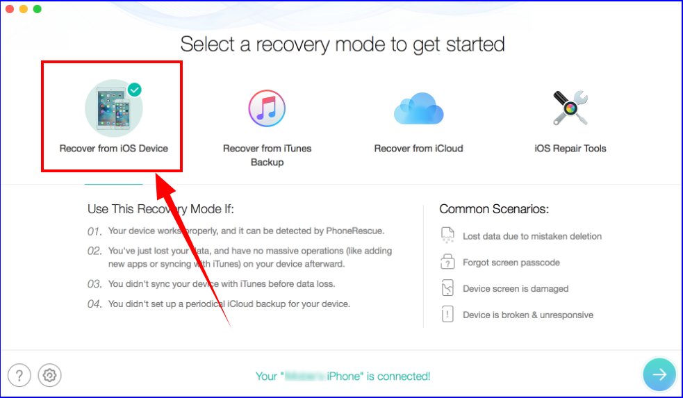 phone rescue ios data recovery download