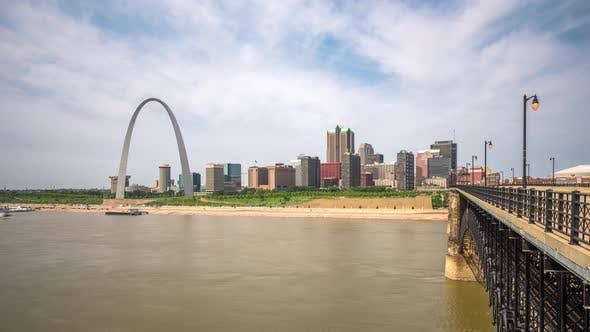 St. Louis, Missouri USA Skyline