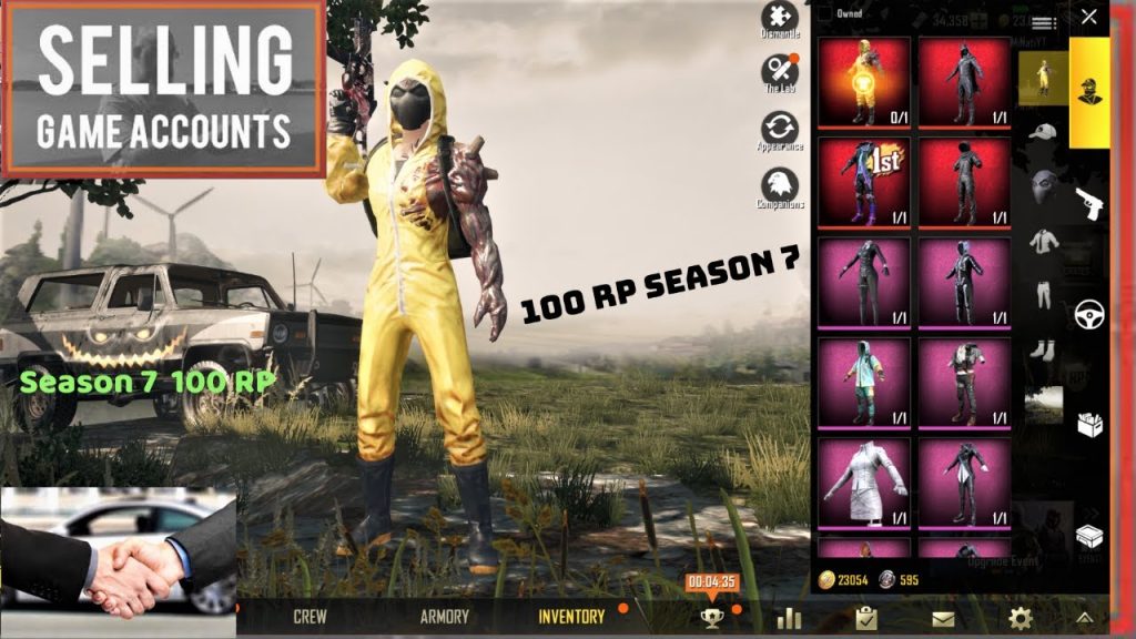 Buy Sell PUBG Account