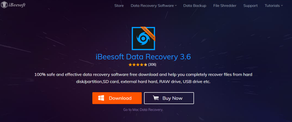 ibeesoft data recovery safe