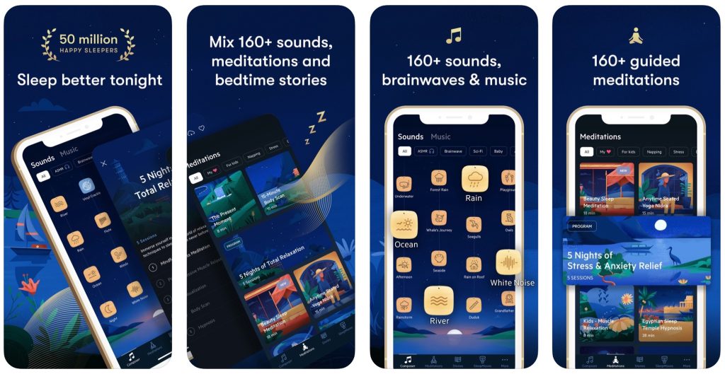 Top 10 FREE Relaxing Music Apps to Stay Calm & Meditate