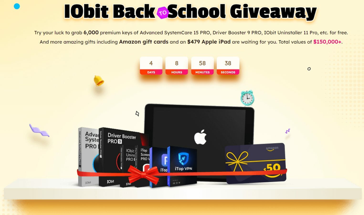 IObit Back to School Giveaway