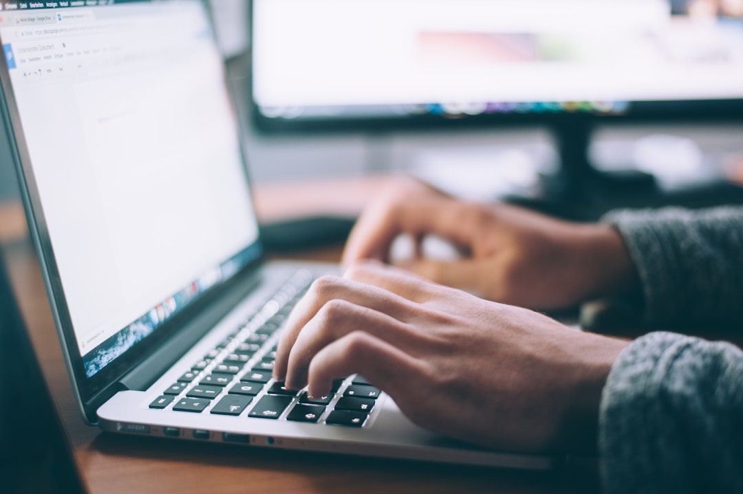 A business professional sends a secure digital fax